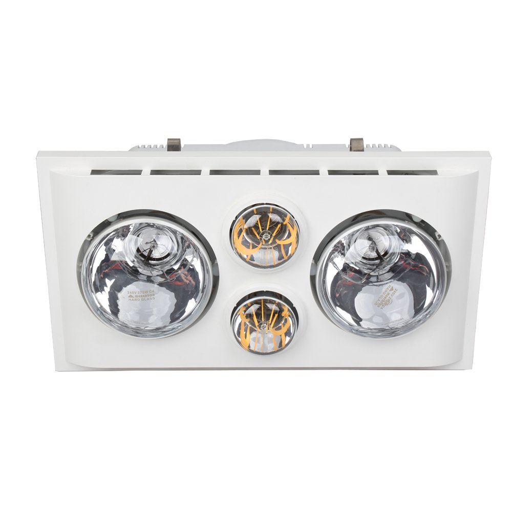 Buy 3 In 1 Bathroom Heaters Australia Lava Duo 3-in-1 Bathroom Heater White - BS222ESWWH