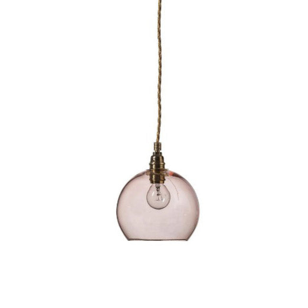 Buy Pendant Lights Australia Rowan Pendant Light W155mm Glass Matt Gold - LA1015