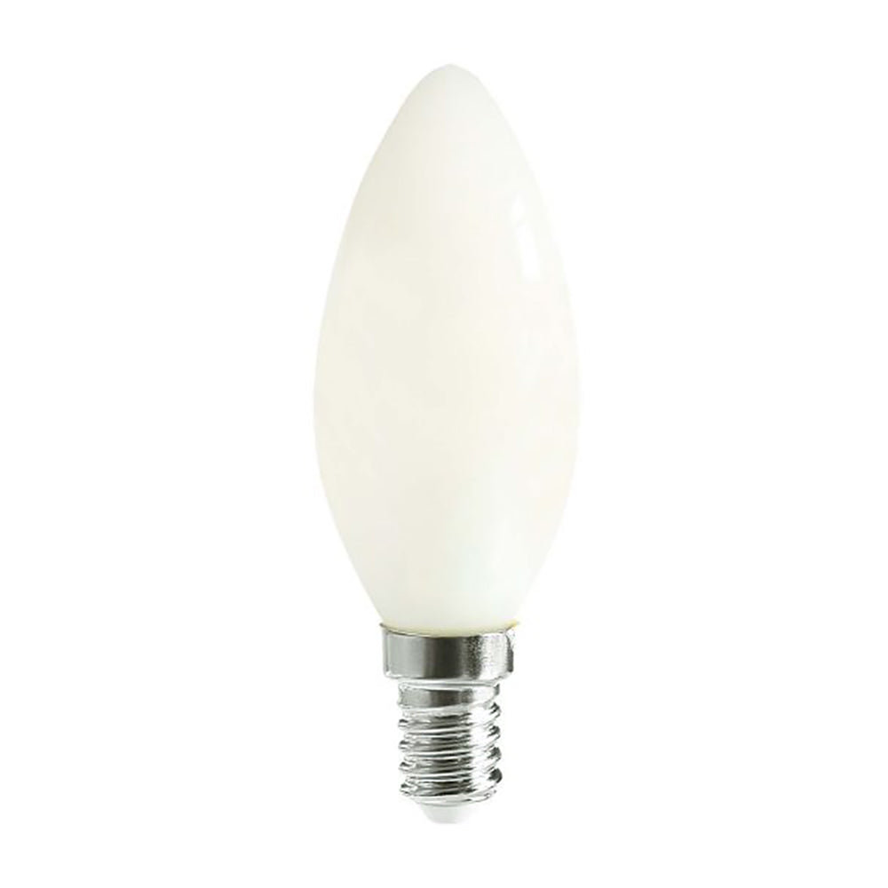 Candle LED Filament Globe SES 4W 240V Frosted Glass 2700K - CAN39D