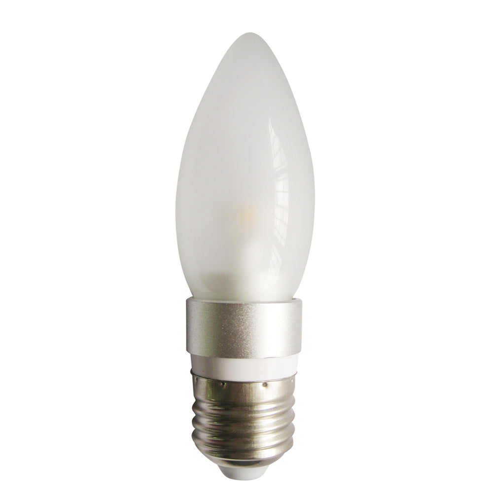 Buy LED Globes Australia Candle LED Globe ES 4W 240V L115mm Frosted Glass 5000K - CAN13D