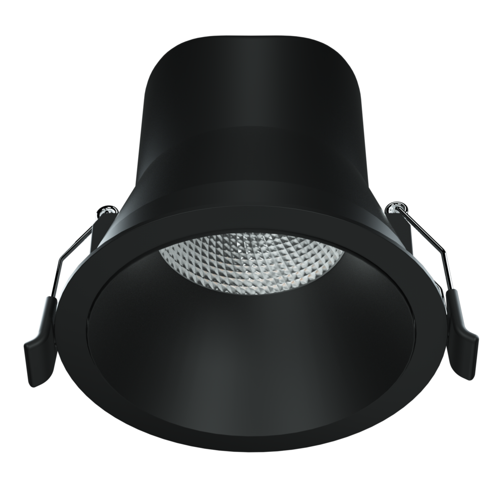 Coolum Recessed LED Downlight 12W Black TRI Colour - S9069TC/BK