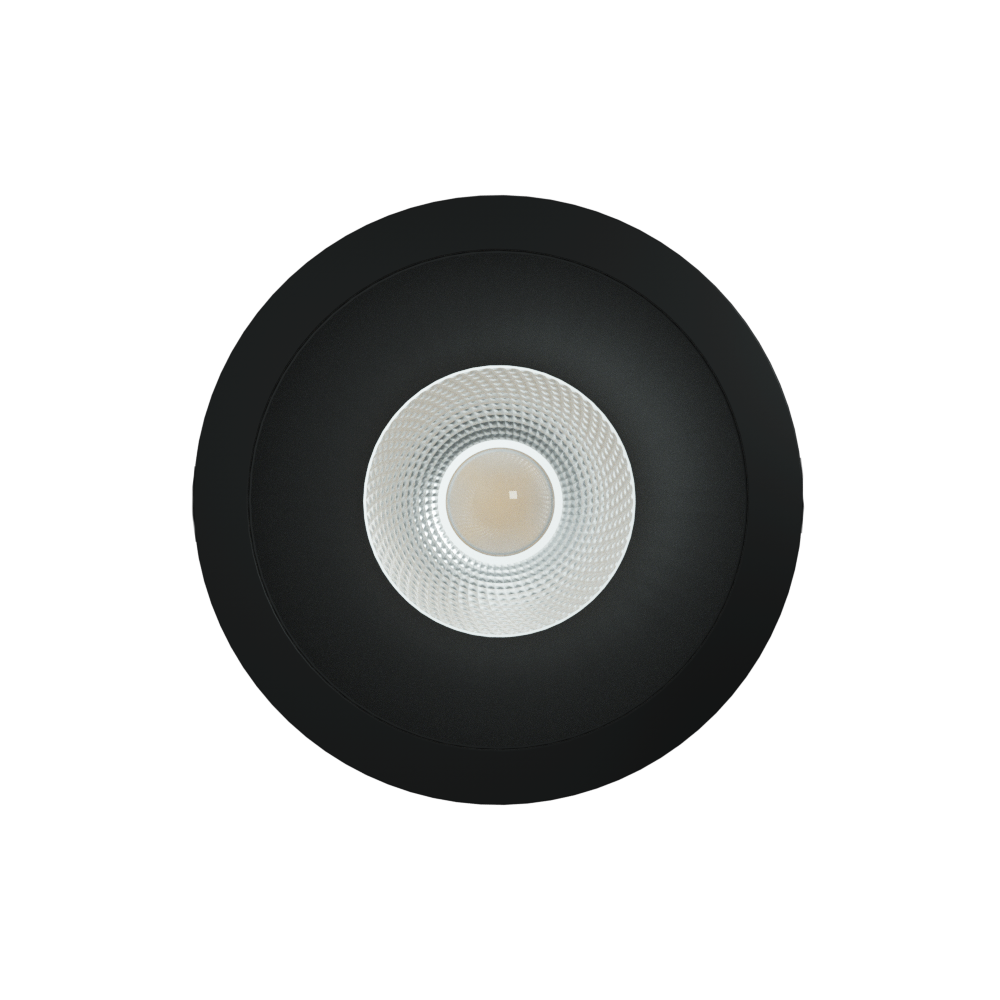 Coolum Recessed LED Downlight 12W Black TRI Colour - S9069TC/BK