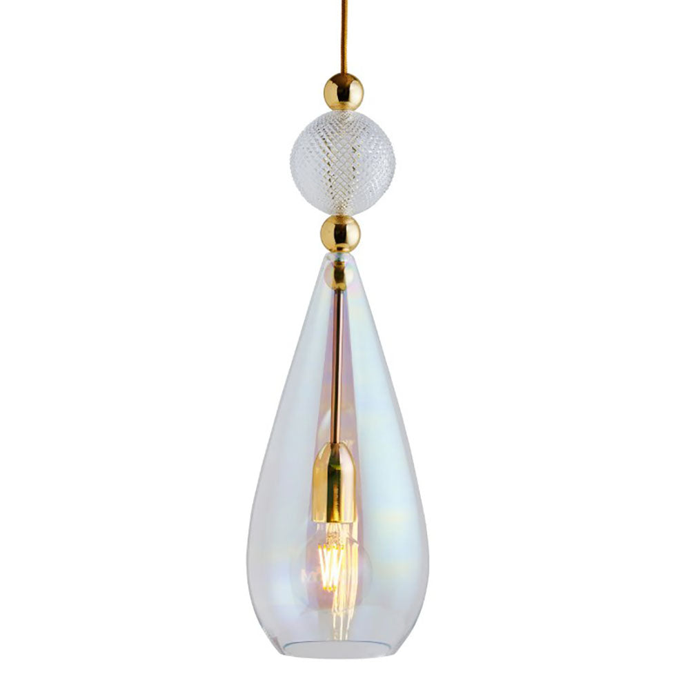 Buy Pendant Lights Australia Smykke Pendant Light W180mm Glass Check Ball - LA101