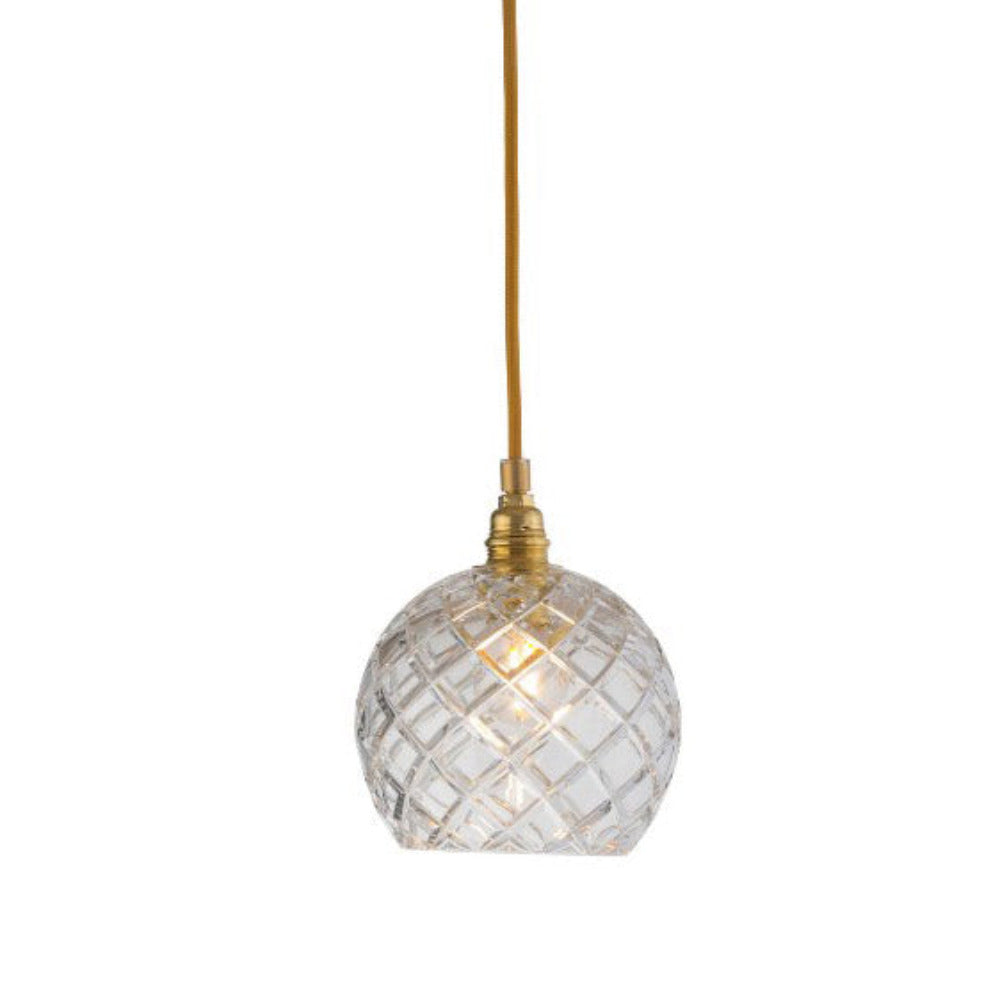 Buy Pendant Lights Australia Rowan Pendant Light W155mm Glass Matt Gold - LA1015