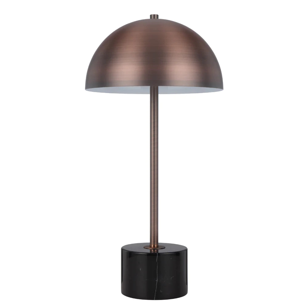 Buy Table Lamps Australia Domez Table Lamp Bronze Iron Black Marble - DOMEZ TL-BKMBZ