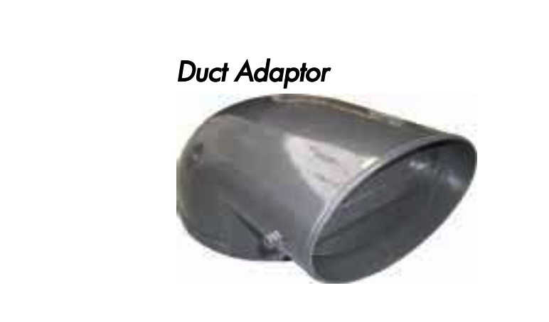 Buy Accessories & More Australia Whisper Small 240mm Exhaust Fan 8" Duct Adapter - 18207