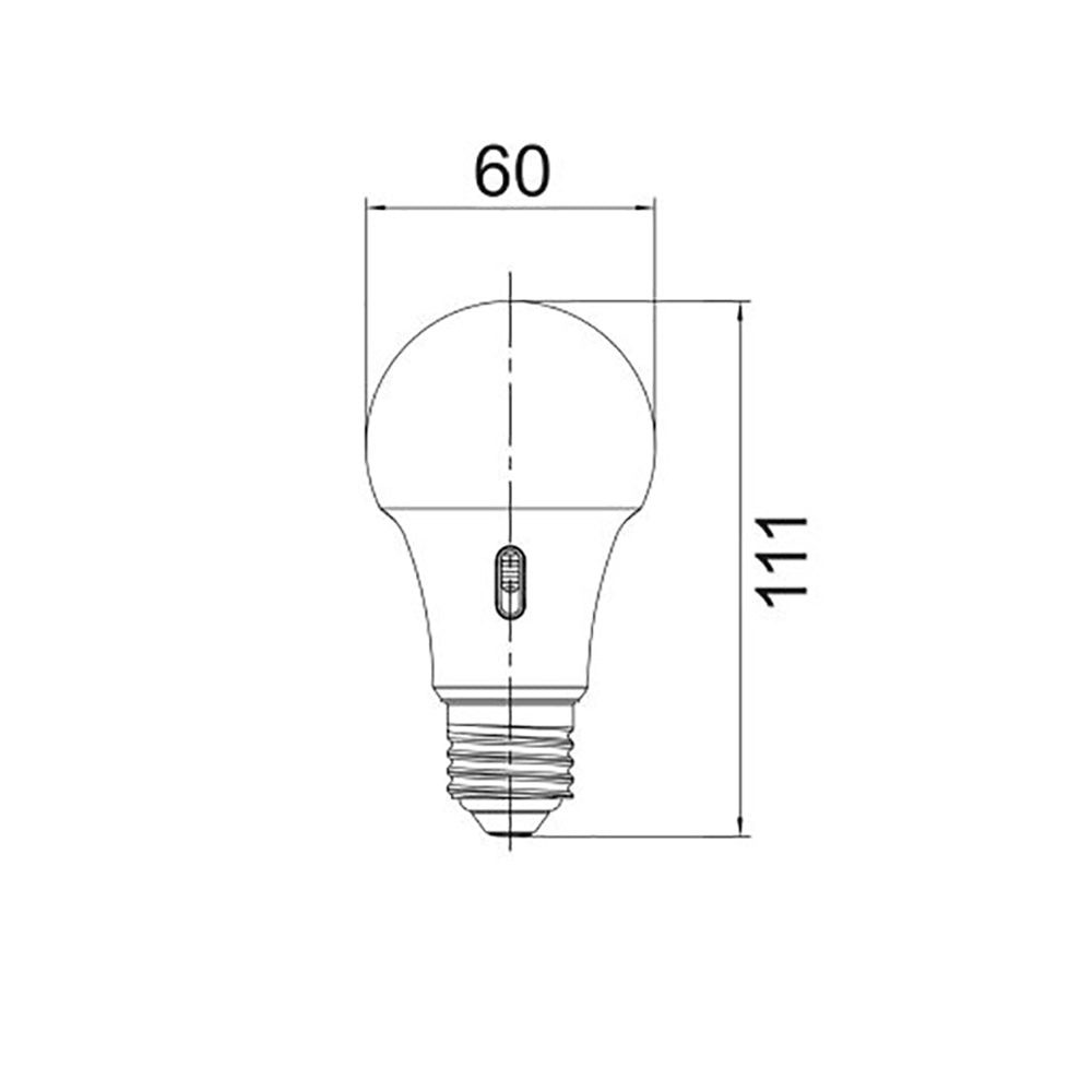 Buy LED Globes Australia GLS LED Globe ES 10W 240V Frosted Plastic 3CCT - GLSTRIES1