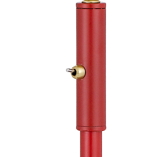 Buy Floor Lamps Australia Farbon 1 Light Floor Lamp Red/ Brass Matt Metal - FARBON FL-RD