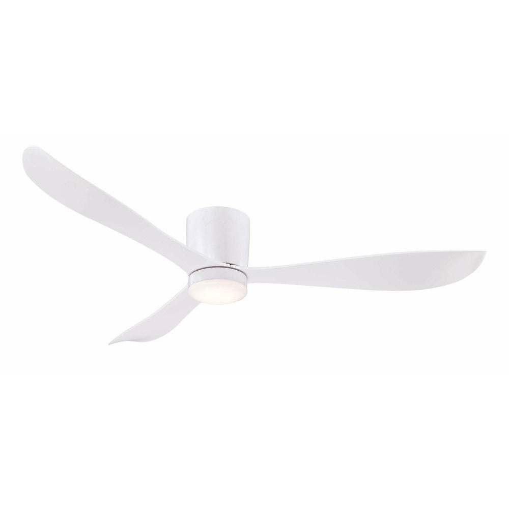 Instinct DC Ceiling Fan 54" White With LED Light - FC1108133WH