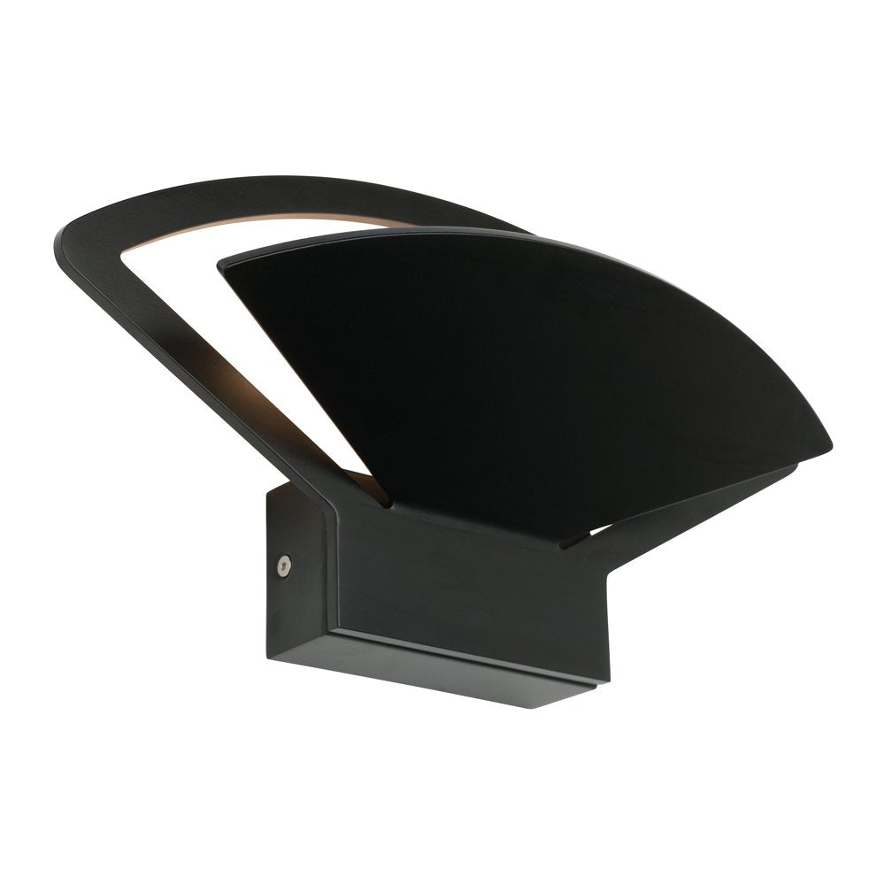 Fiesta 12W LED Wall Light Black - FIES12WLEDBLK