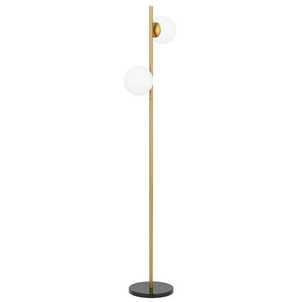 Buy Floor Lamps Australia Figaro 2 Light Floor Lamp ES Antique Gold Iron - FIGARO FL2-AGOM