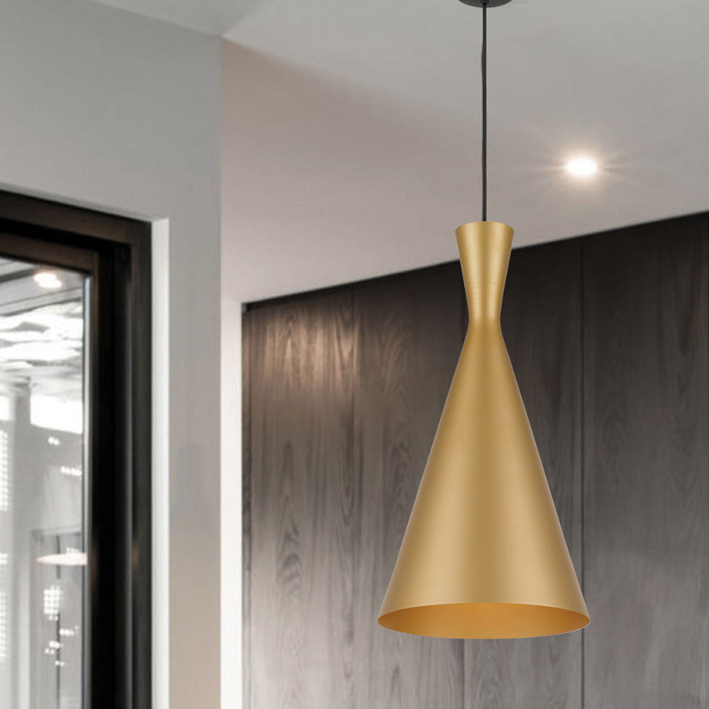 Buy Pendant Lights Australia Flero 30 1 Light Pendant Gold - FLERO PE30-GDB