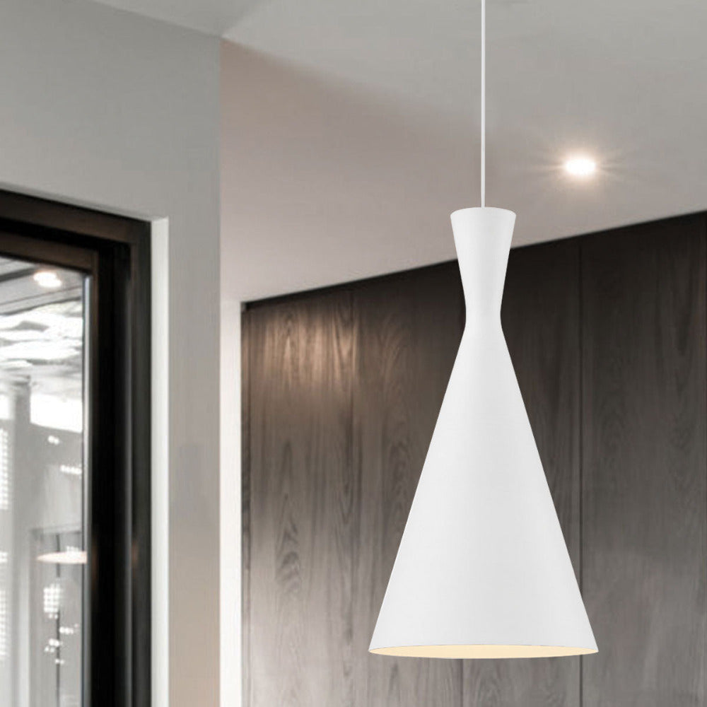 Buy Pendant Lights Australia Flero 20 1 Light Pendant White - FLERO PE20-WHB