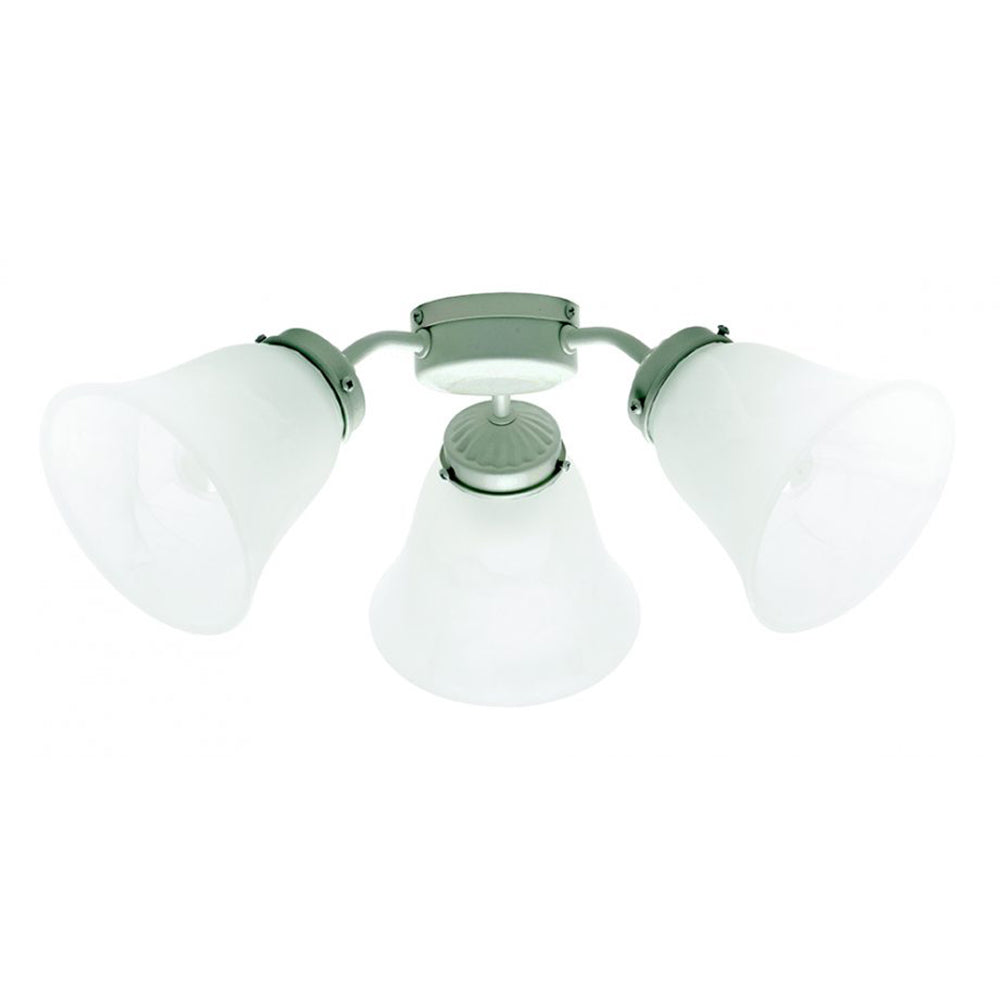 Auro Fan 3 Lights Chrome Glass - FLF1423BC