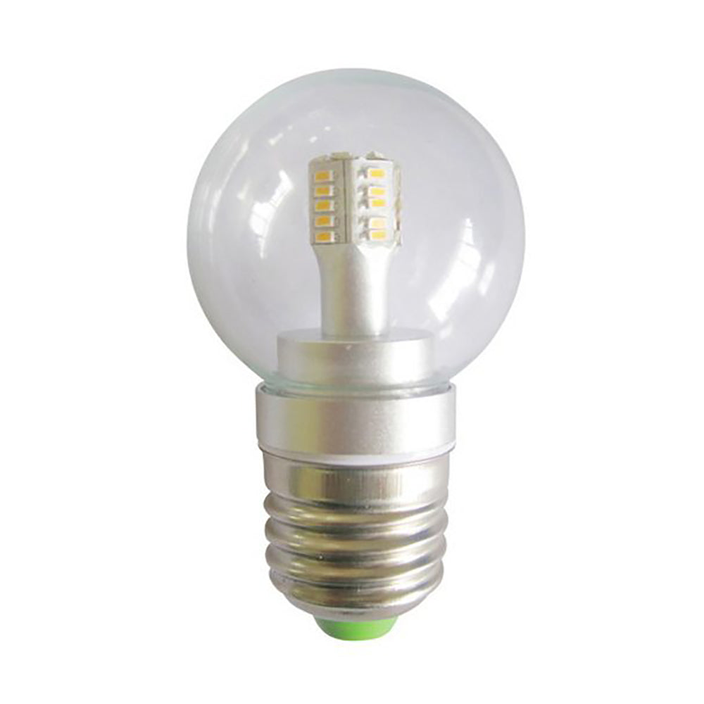 Buy LED Globes Australia Fancy Round LED Globe ES 4W 240V Clear Glass 5000K - FR5