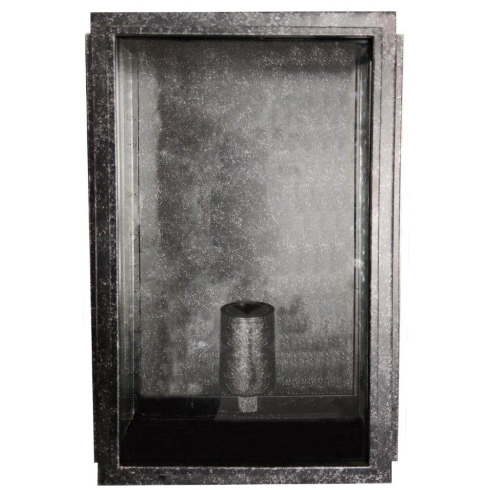 Frontage Medium Outdoor Wall Light Antique Black IP44 - 1001214