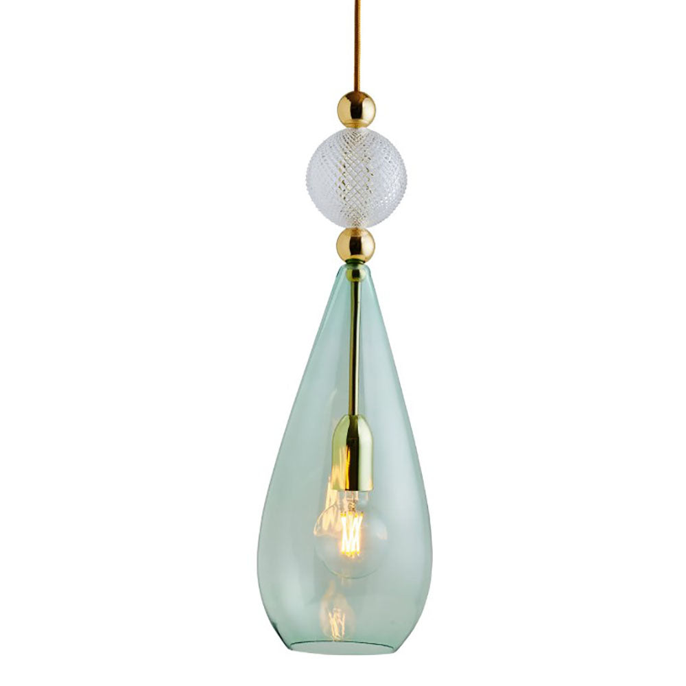 Buy Pendant Lights Australia Smykke Pendant Light W180mm Glass Check Ball - LA101