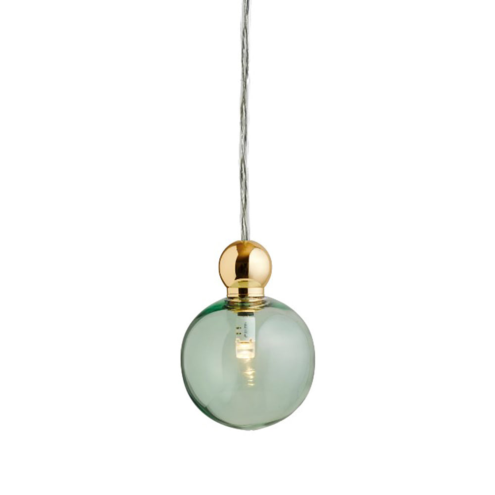 Buy Mini Pendants Australia Uva Mini Pendant Light 12V W70mm Shiny Gold - LA1019