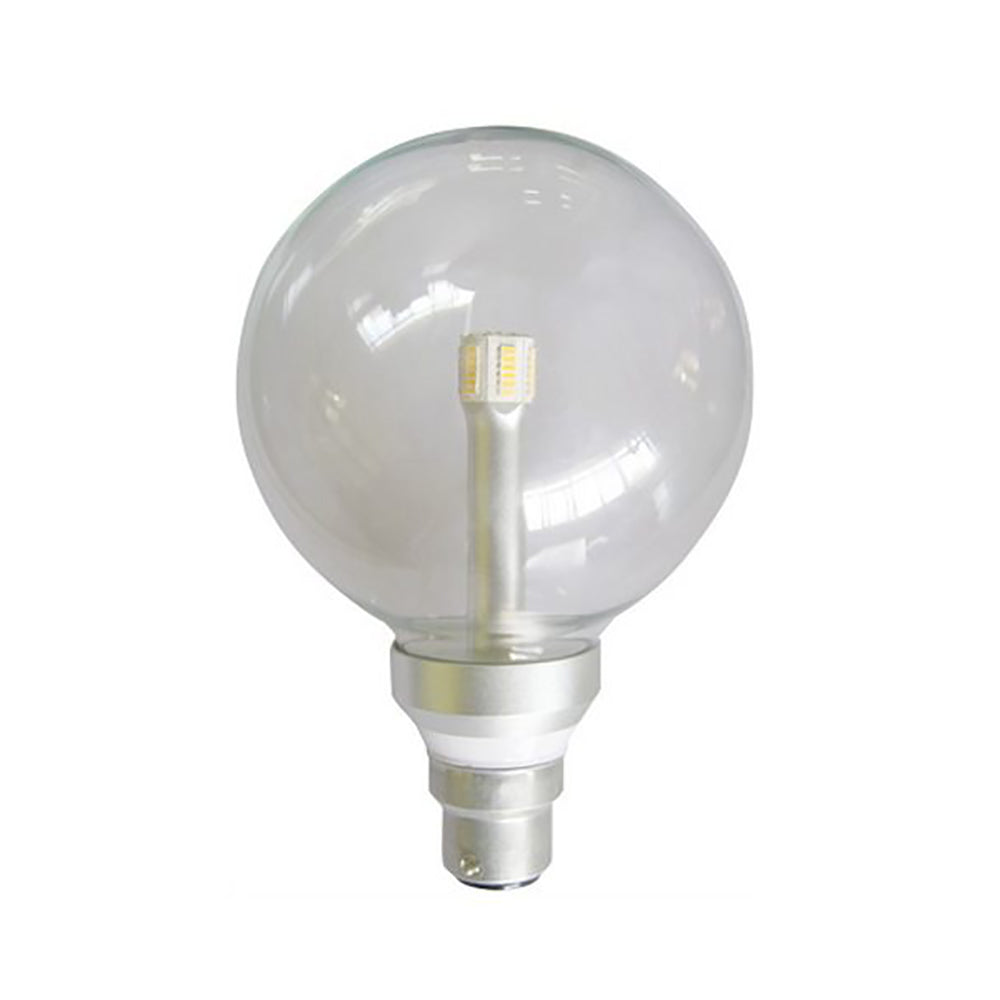 Buy LED Globes Australia G95 LED Globe BC 6W 240V Clear Glass 5000K - G953