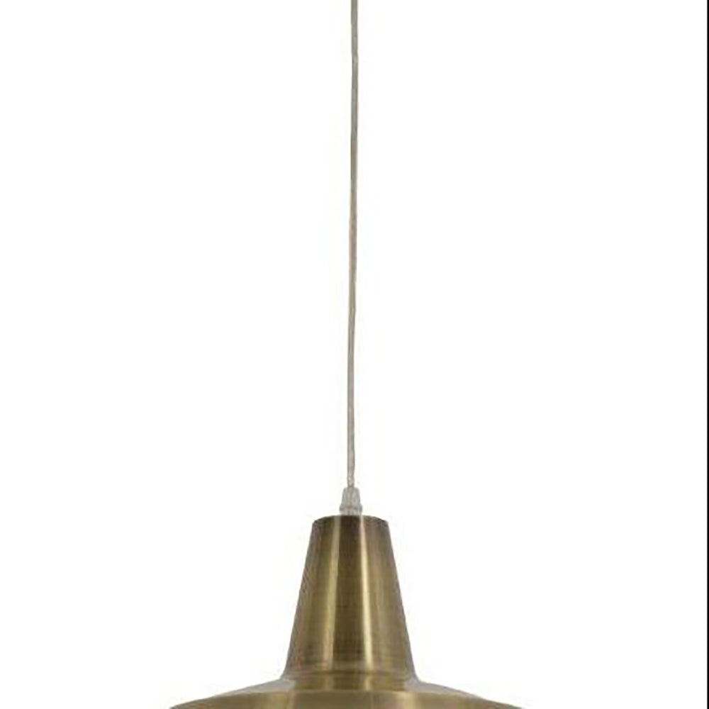 Buy Pendant Lights Australia Divo Angled Dome Shape 1 Light Pendant Antique Brass - DIVO1