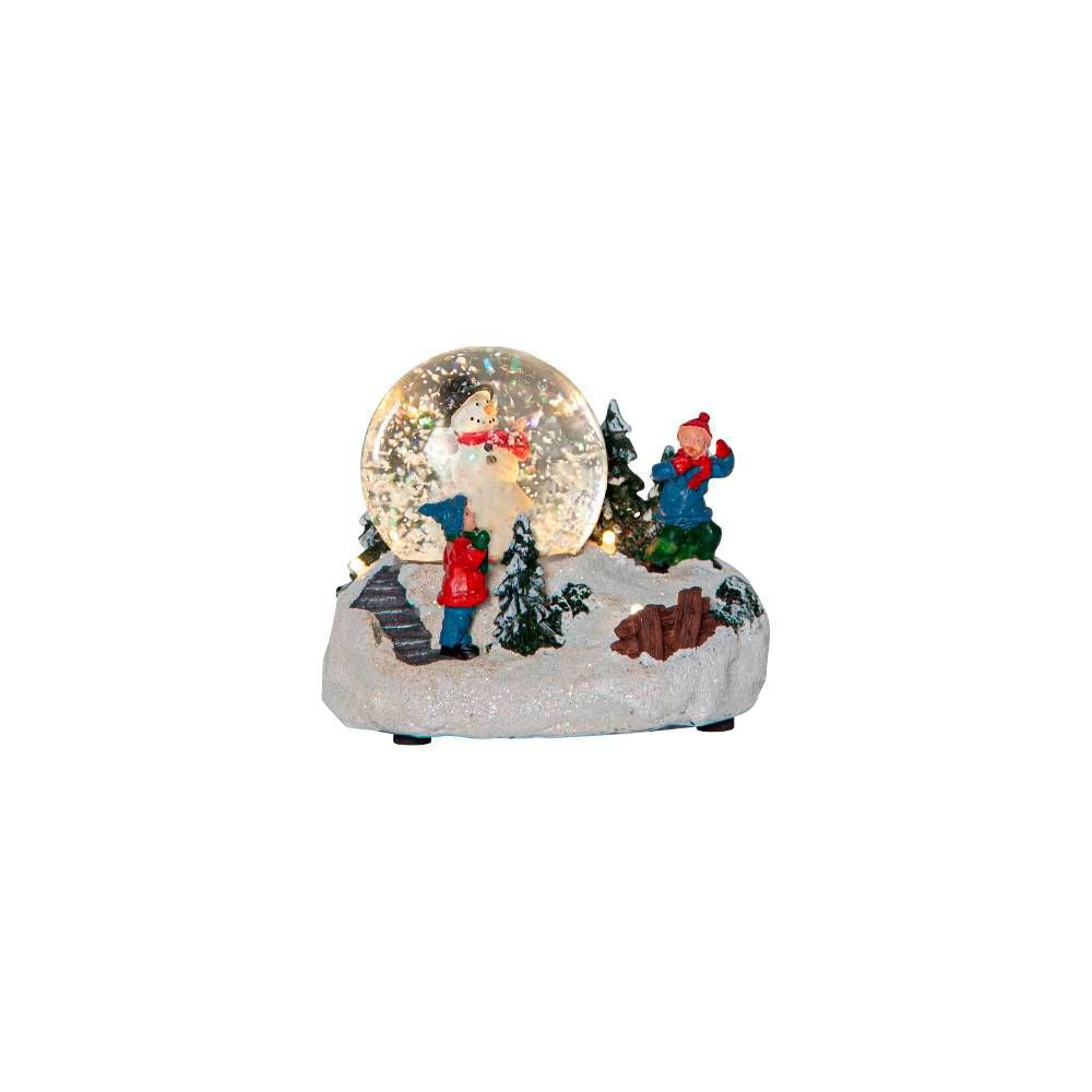 Buy Christmas Lights Australia XMAS Winterville Snowman Snow Globe - 411482