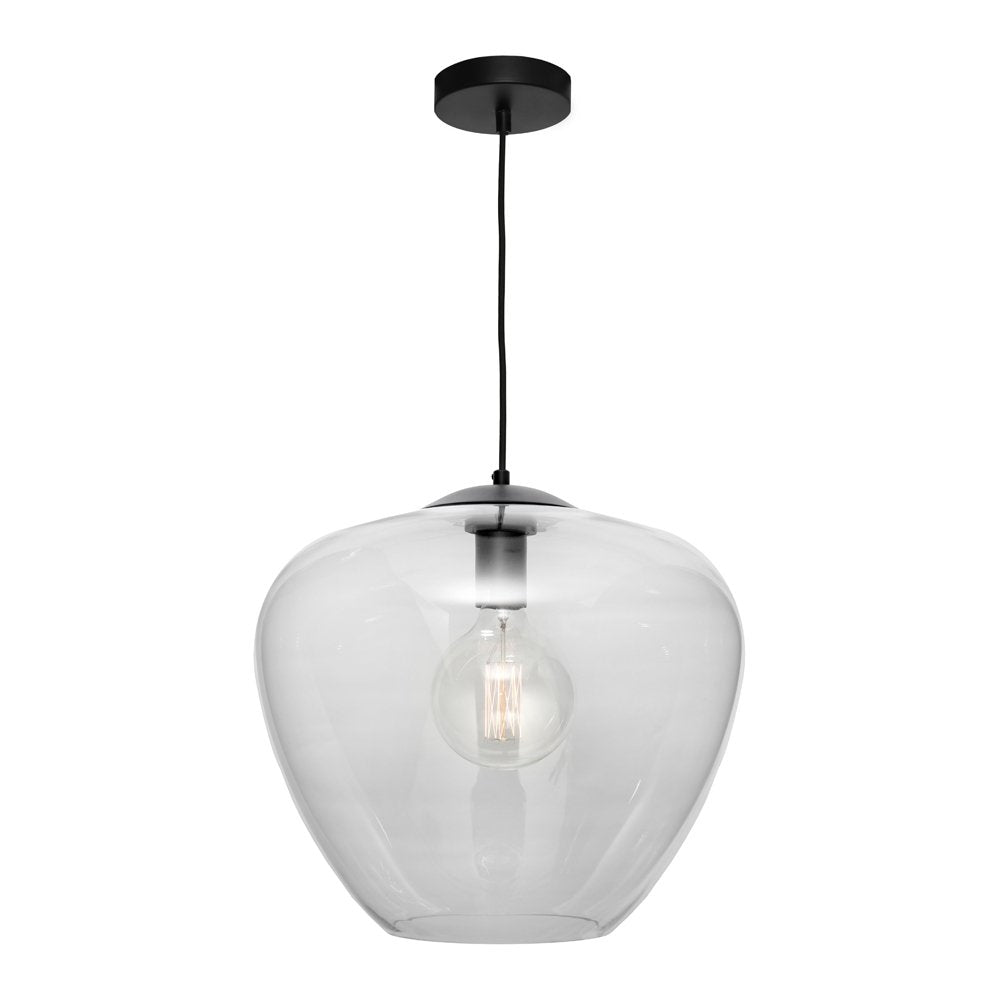 Buy Pendant Lights Australia Helena 1 Light Large Pendant Light Clear - HELE1PLCL