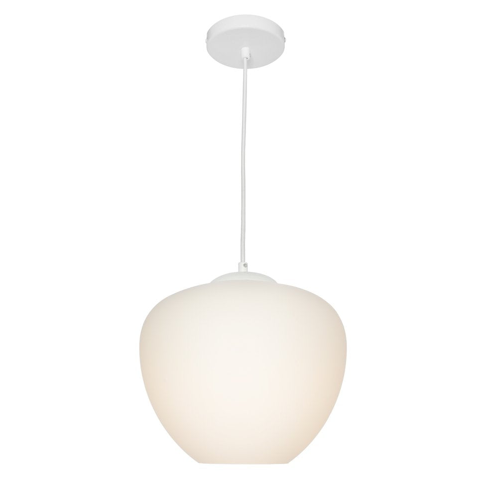 Buy Pendant Lights Australia Helena 1 Light Small Pendant Light White - HELE1PSWHT