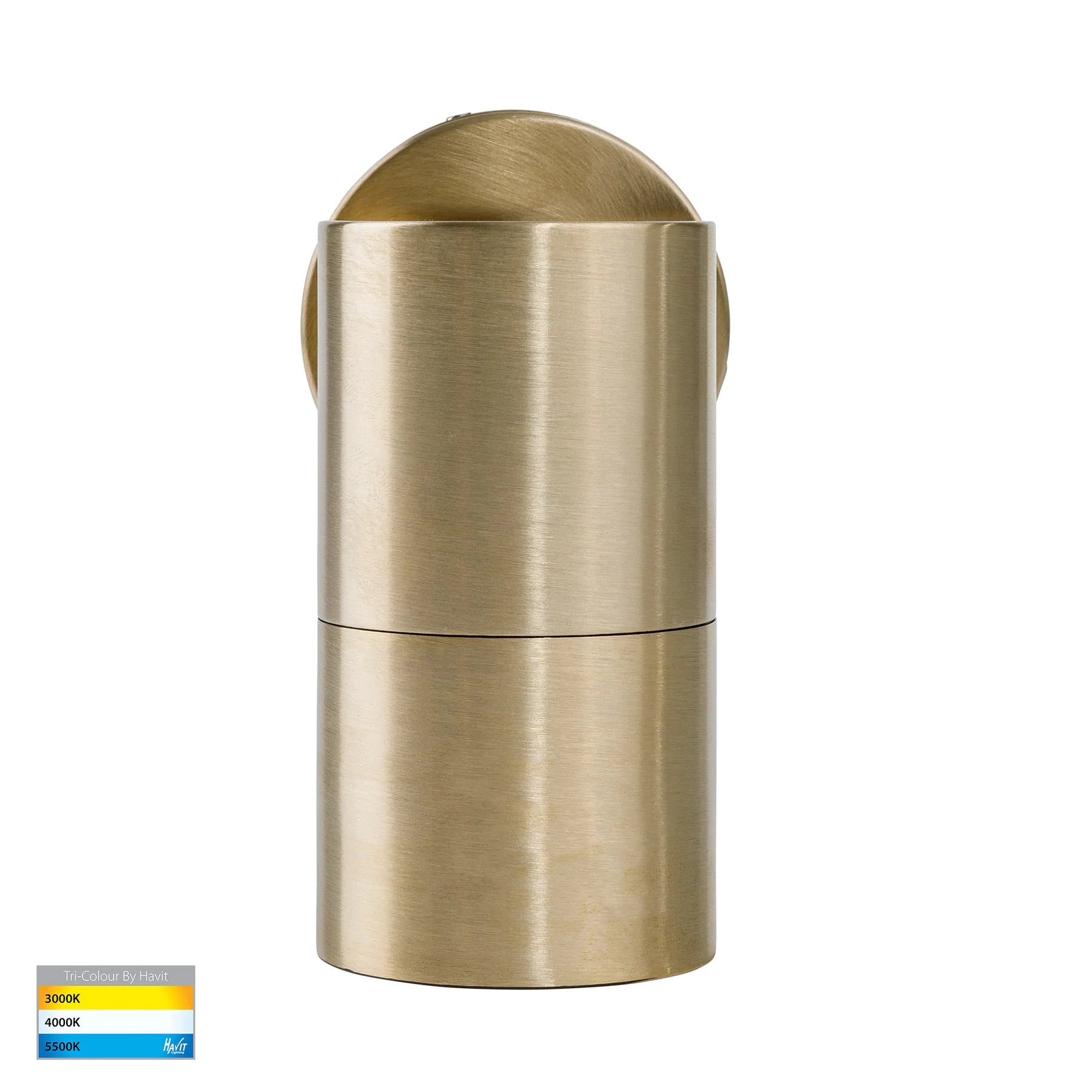 Buy Exterior Wall Lights Australia Tivah Exterior Down Wall Light Solid Brass 3 CCT - HV1157GU10T