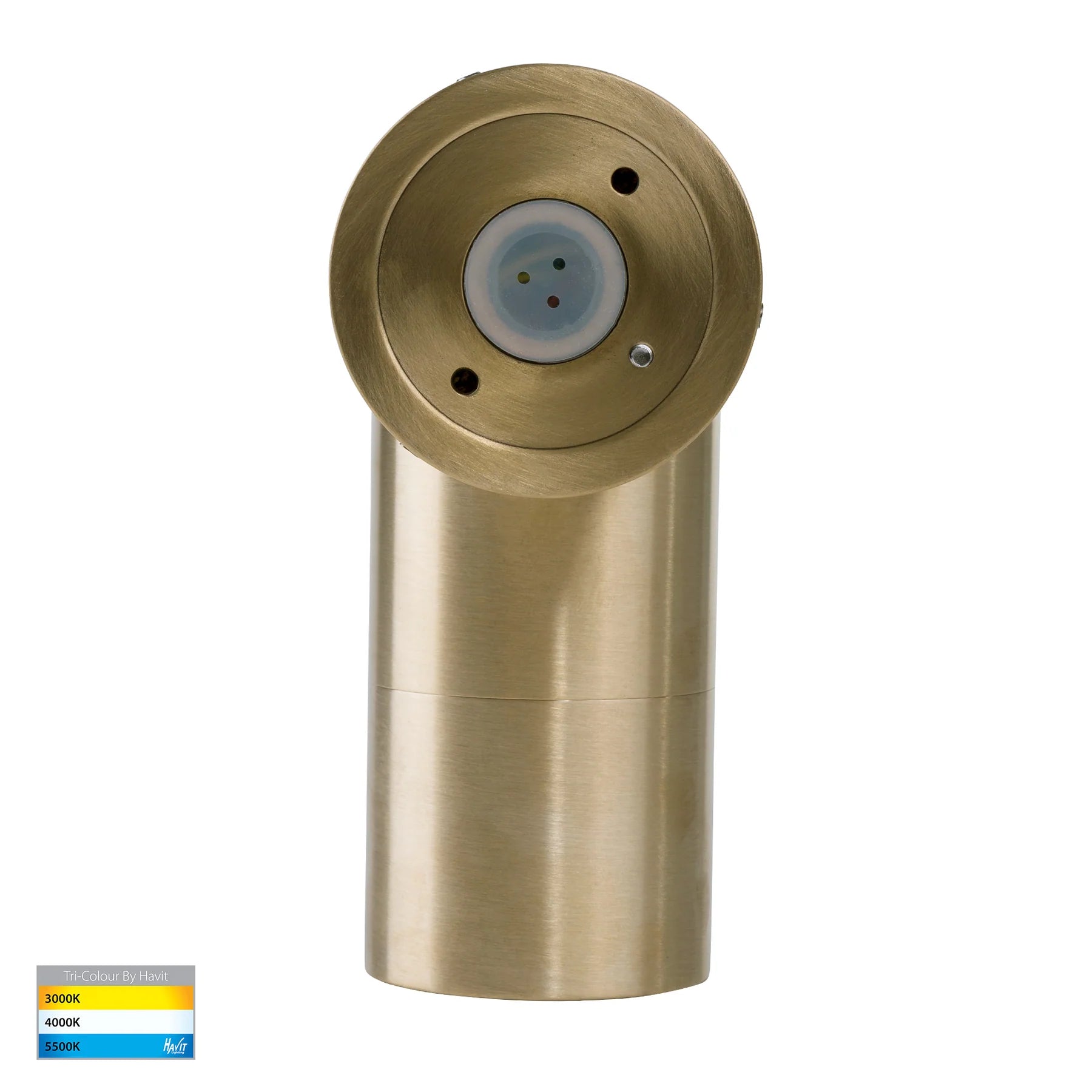 Buy Exterior Wall Lights Australia Tivah Exterior Wall Light 12V DC Solid Brass Glass 3 CCT - HV1257MR16T
