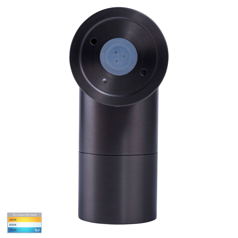 Buy Exterior Spotlights Australia Tivah Exterior Spotlight 12V B120° Graphite Solid Brass 3CCT - HV1277MR16T