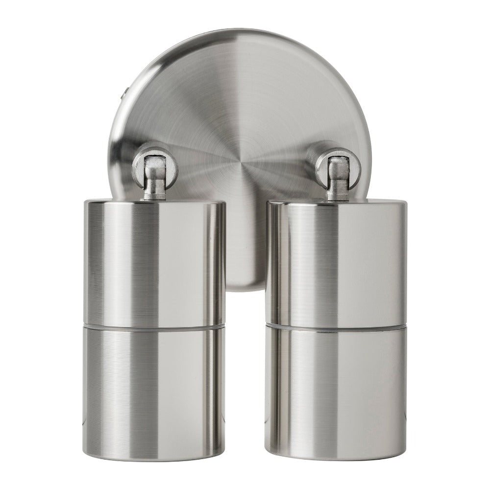 Buy Exterior Spotlights Australia Mini Tivah Exterior 2 Spotlight 316 Stainless Steel 4000K - HV1307MR11NW