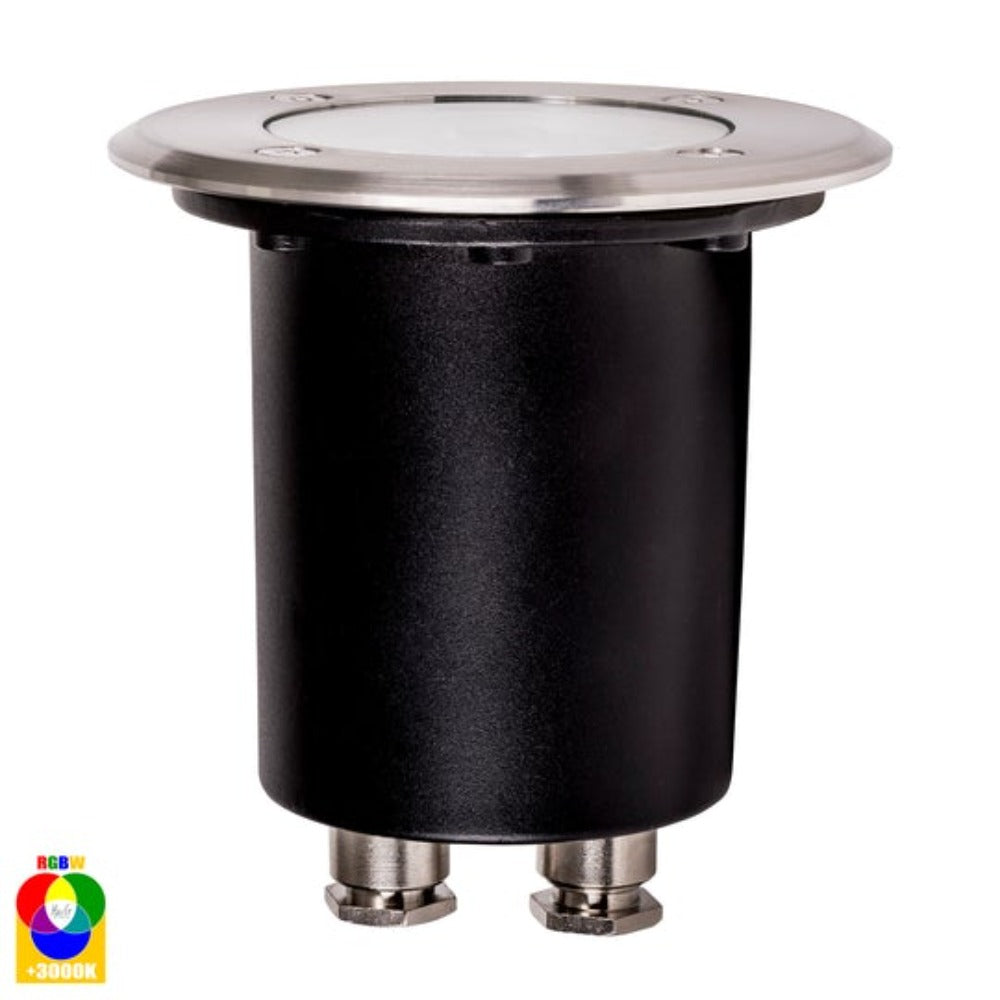 Buy Inground Lights Australia Metro Square Inground Light 316 Stainless Steel RGBW - HV1801RGBW