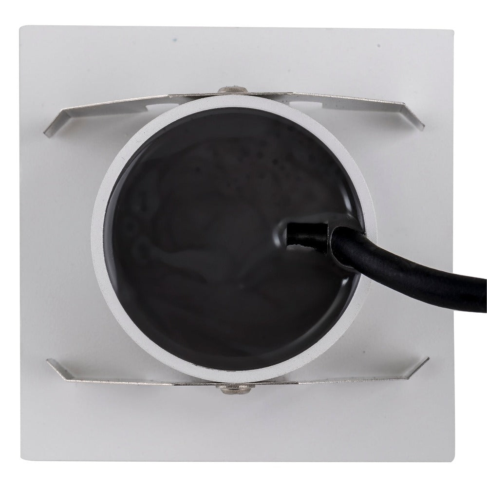 Buy Outdoor Step Lights Australia Reces Square Step Light White 4000K - HV3215N-WHT