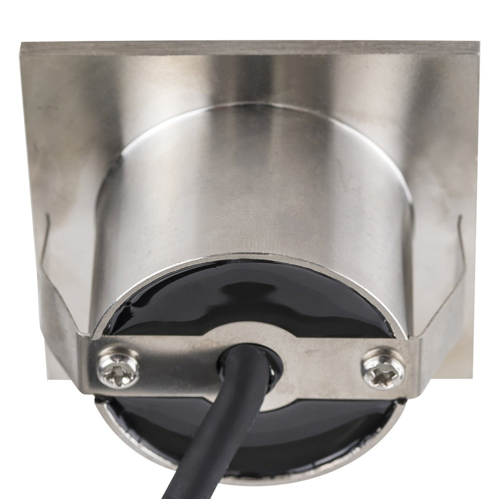 Buy Outdoor Step Lights Australia Mini Reces Square Recessed Step Light 316 Stainless Steel 5500K - HV3216C-SS316