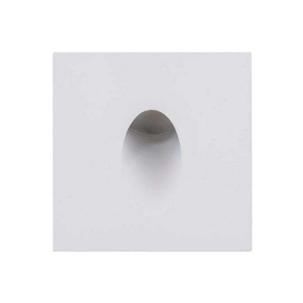 Buy Outdoor Step Lights Australia Mini Reces Square Recessed LED Step Light White 4000K - HV3216N-WHT