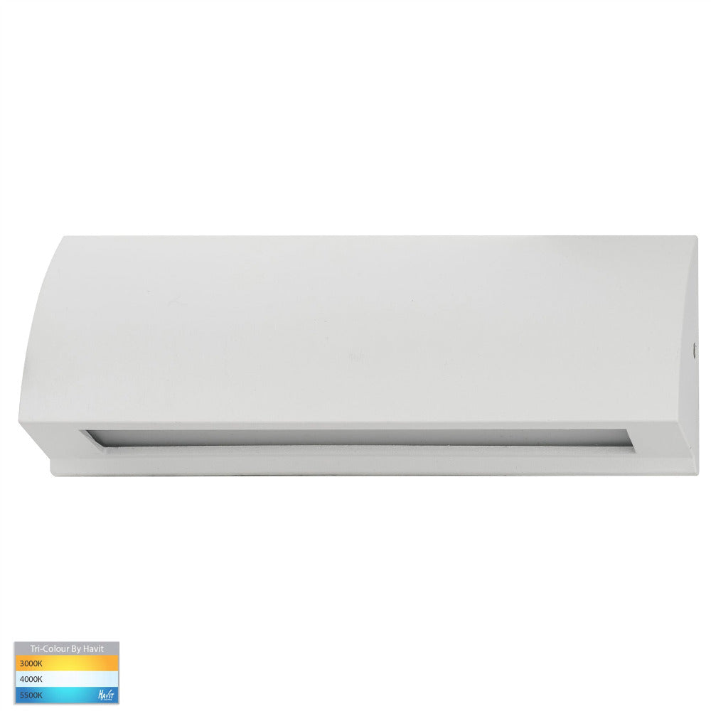 Buy Outdoor Step Lights Australia Taso Rectangular LED  Step Light 10W White 3CCT - HV3272T-WHT-12V