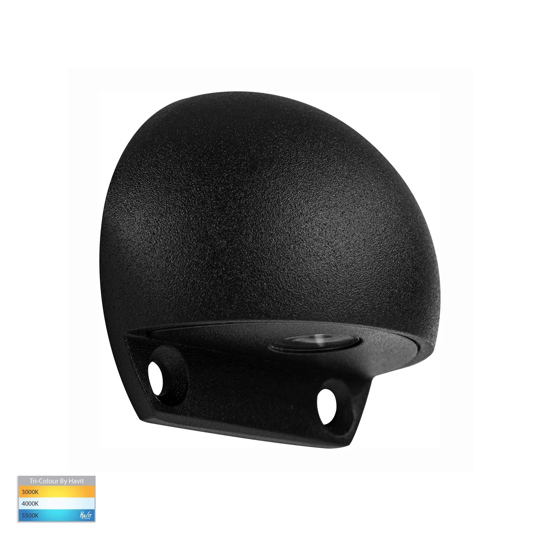 Buy Outdoor Step Lights Australia Occhio Surface LED Step Light 12V Black Solid Brass 3 CCT - HV3281T-BLK-12V