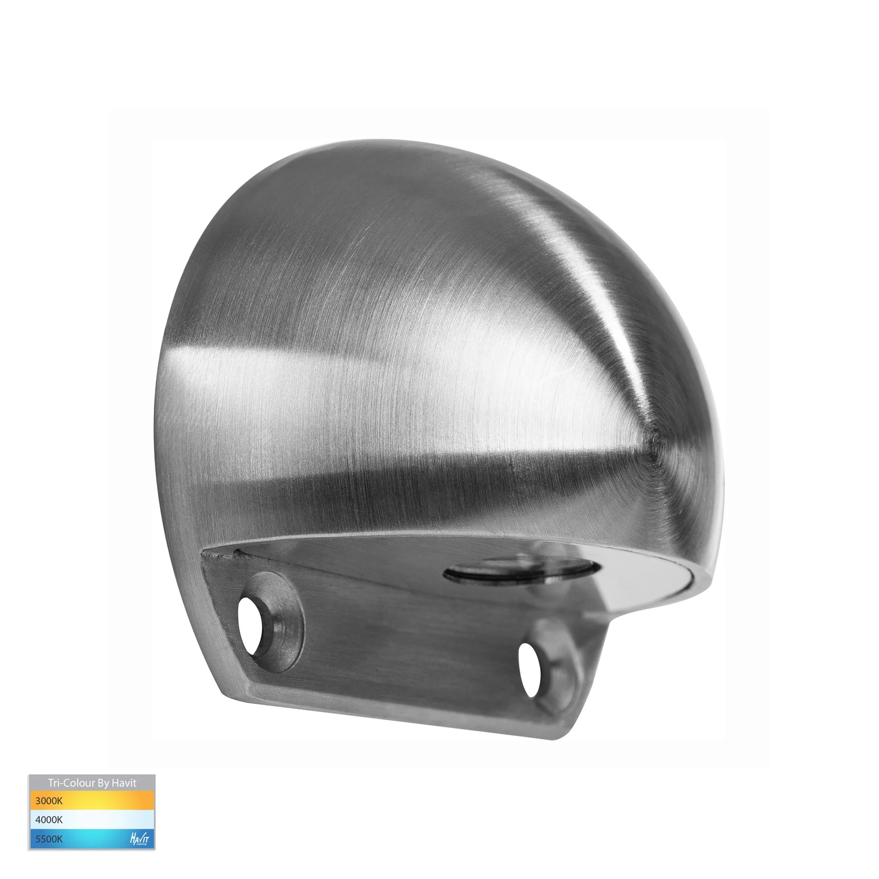 Buy Outdoor Step Lights Australia Occhio Surface LED Step Light 12V 316 Stainless Steel 3 CCT - HV3281T-SS316-12V