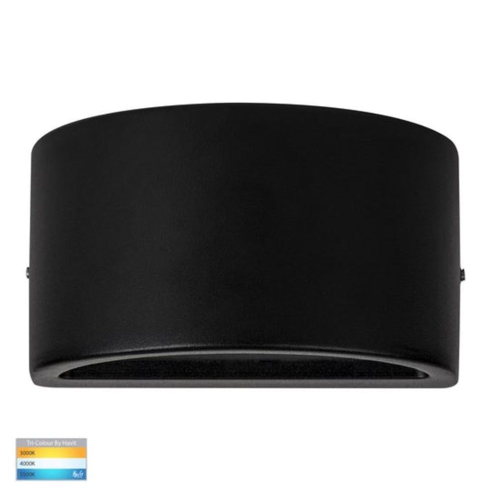 Buy Outdoor Step Lights Australia Mood LED Outdoor Step Light 6W Black 316 Stainless Steel 3CCT - HV3282T-BLK