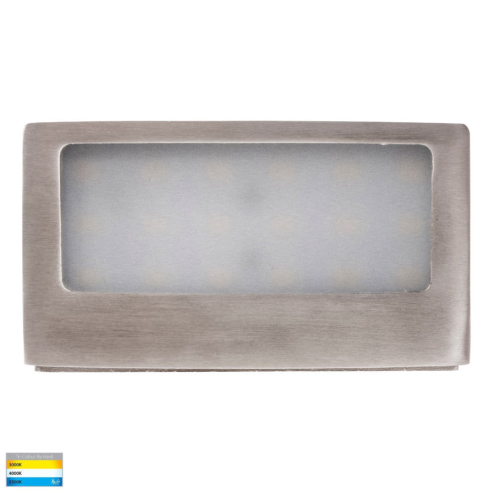 Ridge Surface Mounted Step Light 316 Stainless Steel 3CCT- HV3283T-SS316