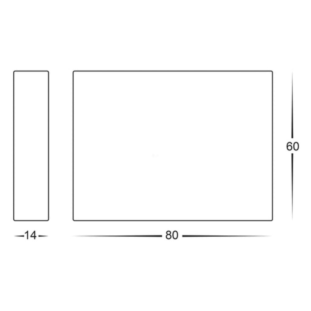 Buy Outdoor Step Lights Australia Stylez LED Outdoor Step Light 3W White 316 Stainless Steel 5500K -  HV3288C-WHT