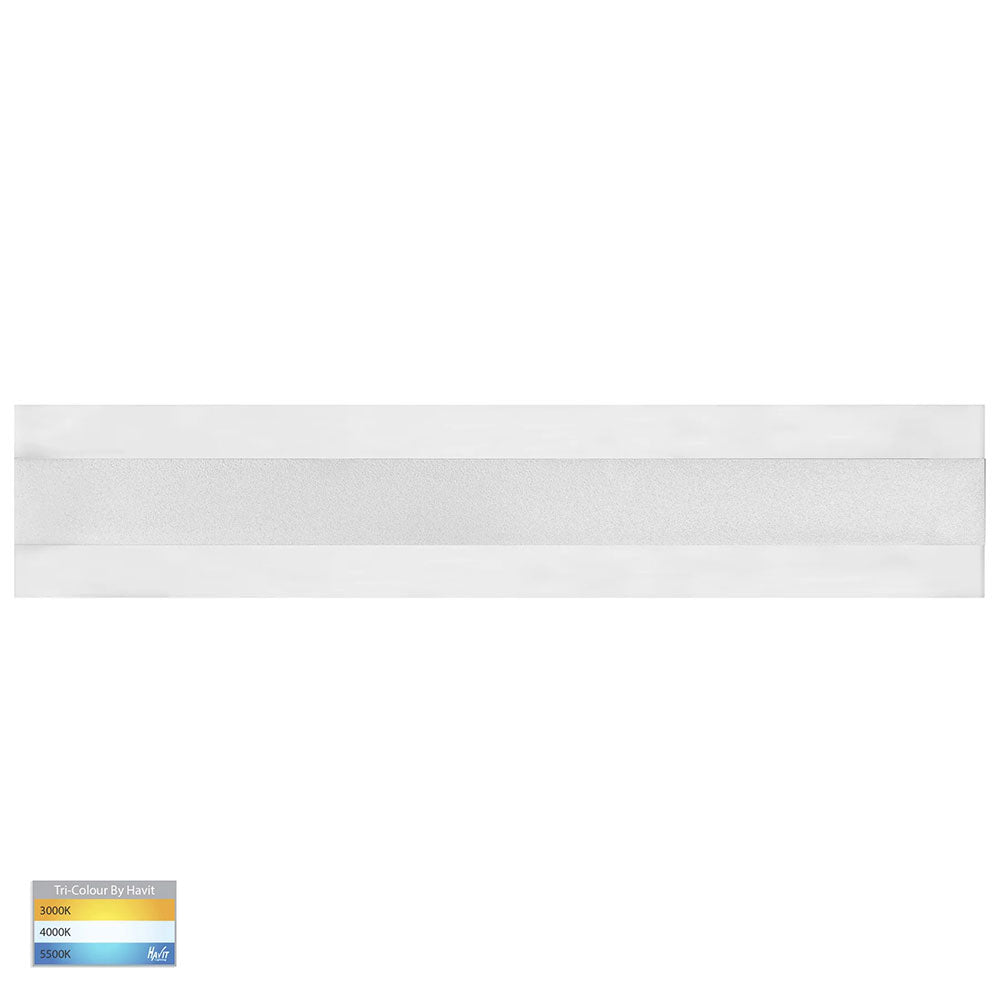 Barline LED Exterior Wall Light L600mm White Aluminium 3 CCT - HV3582T-WHT