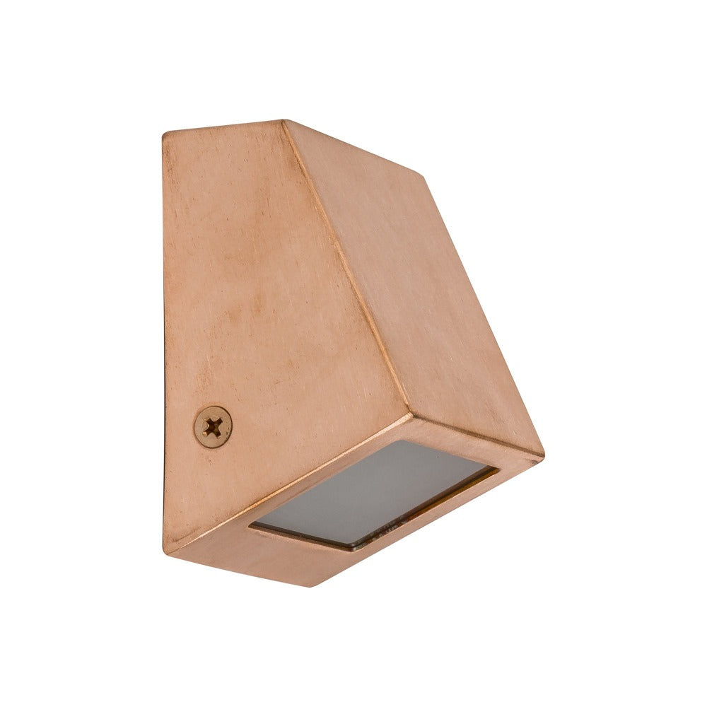 Buy Exterior Wall Lights Australia Taper Wedge step Light Copper 3000K - HV3608W-CP