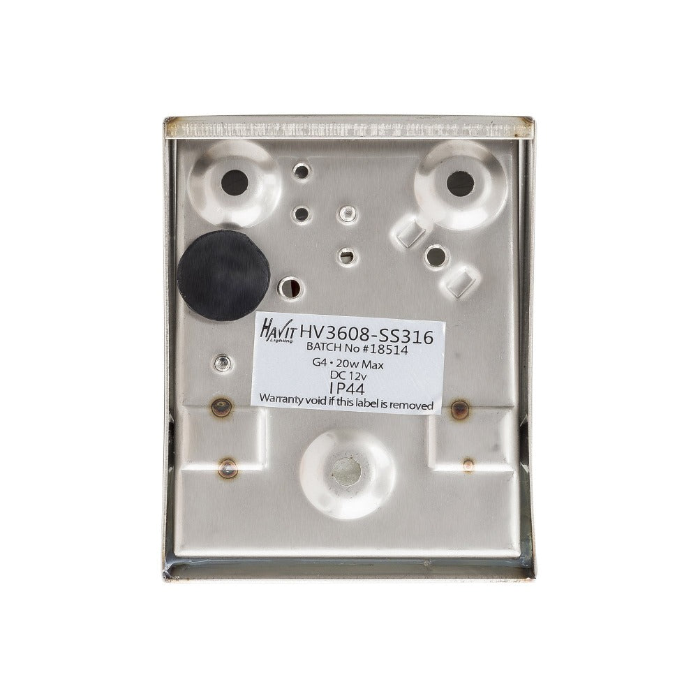 Buy Exterior Wall Lights Australia Taper Wedge step Light 316 Stainless Steel 5500K - HV3608C-SS316