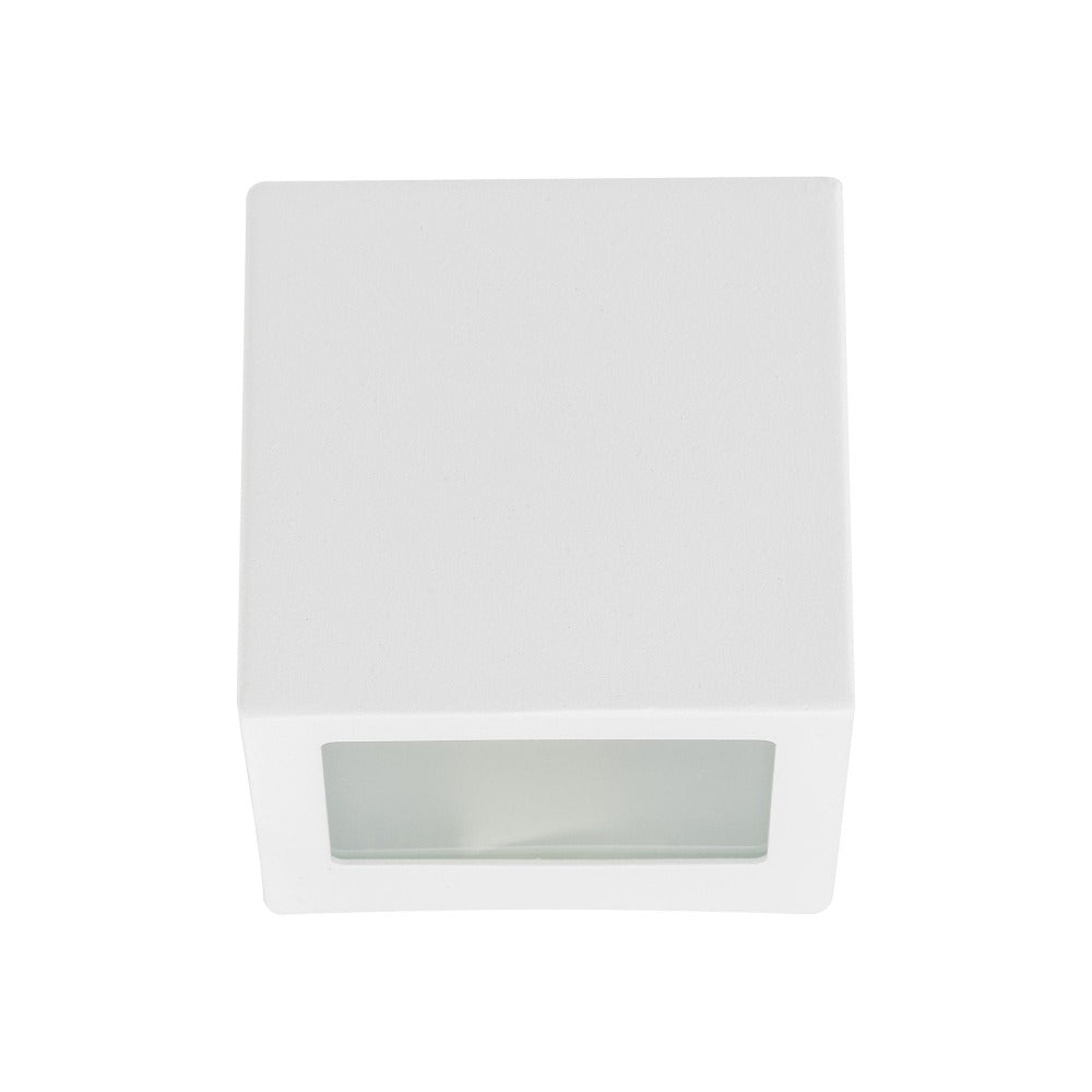 Buy Exterior Wall Lights Australia Taper Wedge step Light White 316 Stainless Steel 3000K - HV3608W-WHT