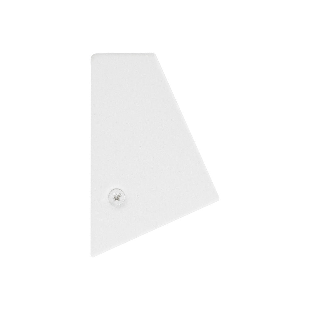 Buy Exterior Wall Lights Australia Taper Wedge step Light White 316 Stainless Steel 3000K - HV3608W-WHT