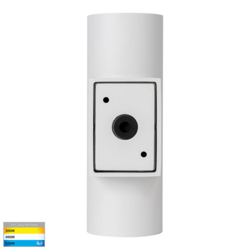 Buy Up / Down Wall Lights Australia Aries LED Up / Down Wall 2 Lights White 3CCT - HV3626T-WHT