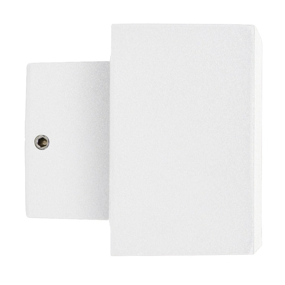 Buy Up / Down Wall Lights Australia Mini Blokk Up & Down LED Wall Light White 3000K - HV3638W-WHT