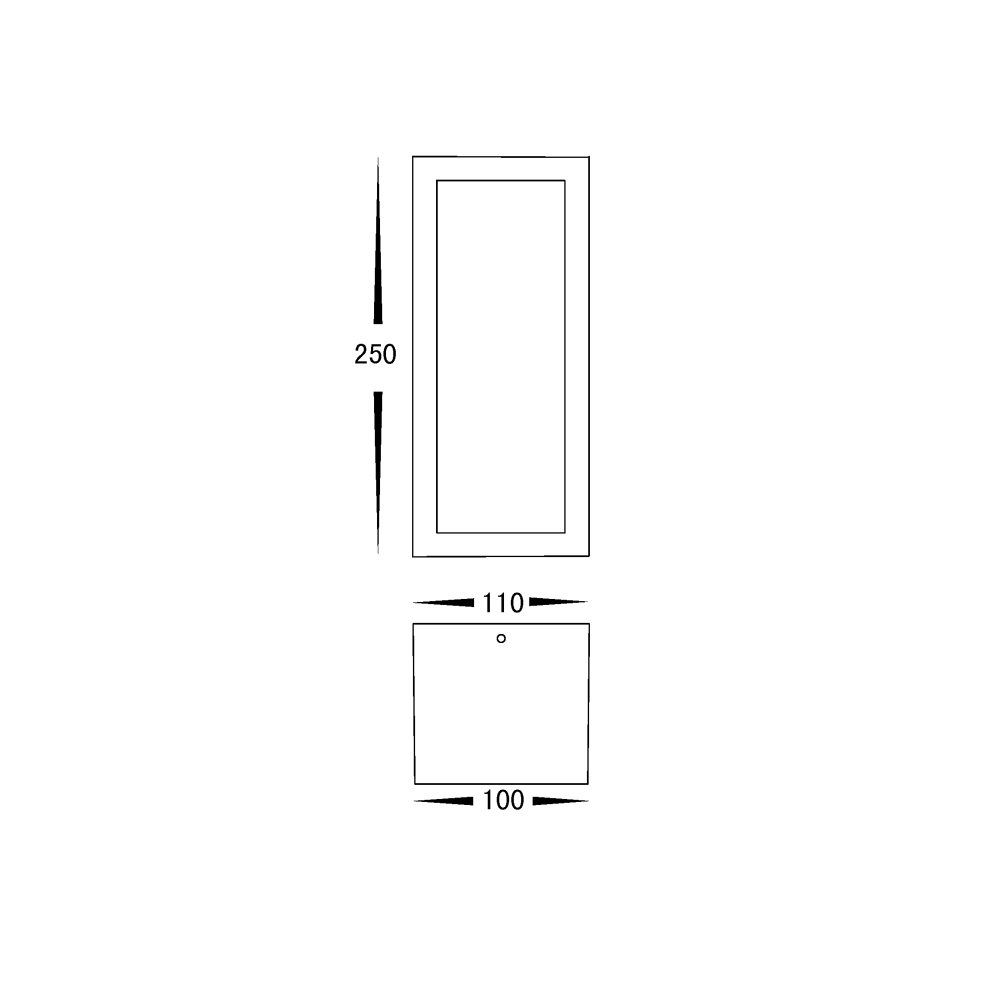 Buy Exterior Wall Lights Australia Nepean Exterior Wall Mounted Light 110mm Black 3CCT - HV3669T-BLK