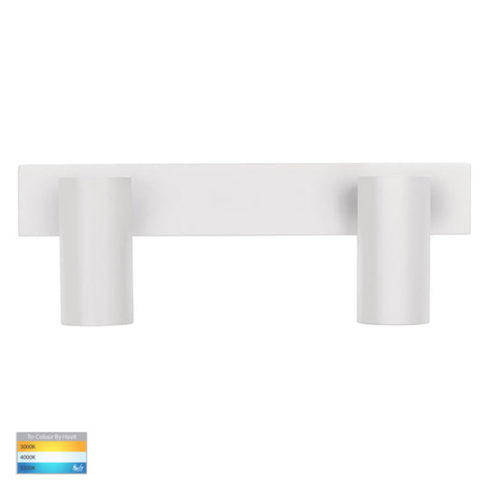 Buy Spotlights Australia Revo 2 Light LED Spotlights White 3CCT - HV4002T-2-WHT